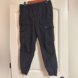 Zara Men's Black Cargo Joggers